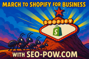 March to shopify for business with SEO-POW.com March to shopify for business with SEO-POW.com