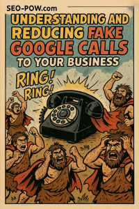 Understanding and Reducing Fake Google Calls to Your Business SEO-POW.com