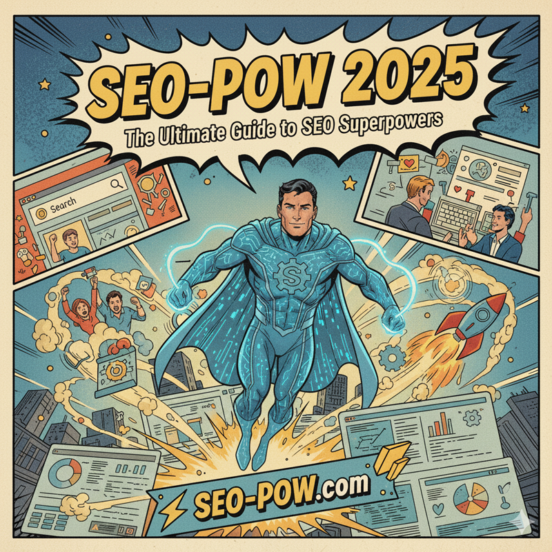 Read more about the article 💥 SEO-POW 2025 💥The Ultimate Comic Book Guide to SEO Superpowers!
